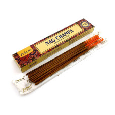 Nag Champa Incense Stiks 15 g (Пыльцовые благовония Наг Чампа 15 грамм)(Tulasi)
