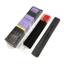 Lavender 40 Stiks with Incense Holder (Благовония  40 штук  с деревянной подставкой)(Tulasi)