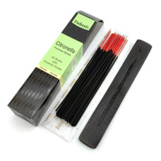 Citronella 40 Stiks with Incense Holder (Благовония  40 штук  с деревянной подставкой)(Tulasi)