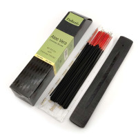 Aloe Vera 40 Stiks with Incense Holder (Благовония  40 штук  с деревянной подставкой)(Tulasi)
