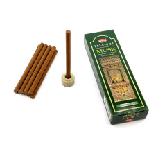 Precious Musk Dhoop (Драгоценный Муск) безосновное благовоние 25 г.
