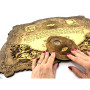 Античная спиритическая доска "OUIJA" (495×320×8мм). Указка с лупой в комплекте.