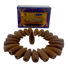 Natural Lavender  Backflow Cones (Лаванда)(Satya) 24 конуса в упаковке
