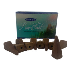 Rain Forest Backflow Dhoop Cone (Тропический Лес)(Satya) 10 конусов в упаковке
