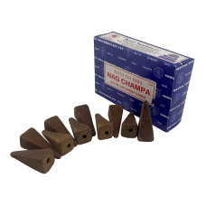 Nagchampa Backflow Cones(Нагчампа)(Satya) 10 конусов в упаковке