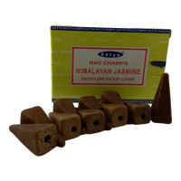 Himalaya Jasmine Backflow Cones (Гималайский Жасмин)(Satya) 10 конусов в упаковке