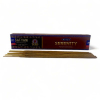 Serenity premium incence sticks (Умиротворенность)(Satya) пыльцовое благовоние 15 гр.