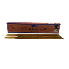 Relaxation  premium incence sticks (Релакс)(Satya) пыльцовое благовоние 15 гр.