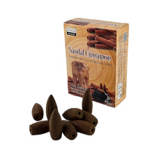 Cinnamon Sandalo BackFlow Cones (Корица и Сандал)(Darshan)  конусы с обратным потоком