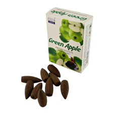 Green Apple BackFlow Cones (Зеленое Яблоко)(Darshan)  конусы с обратным потоком