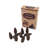 Sandal BackFlow Cones (Сандал)(Darshan)  конусы с обратным потоком