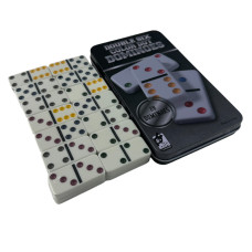 Домино Double Six Color Dot Dominoes (19х 11х 2,1 см)