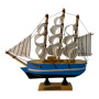 Макет парусника на подставке "Морская мечта" (14х12,5х3,3 см)