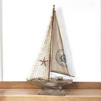 Модель яхты  "Морская классика" (55х33х5,6 см)