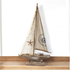 Модель яхты  "Морская классика" (55х33х5,6 см)