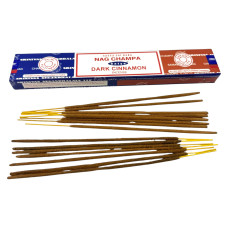 Nag Champa Dark Cinnamon (Satya) масала благовоние.