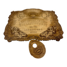 Спиритическая доска OUIJA "Античная" на испанском языке (49,5х29х0,8 см)