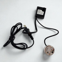 Погружной насос для фонтана с LED подсветкой, 3 Вт, 200 л/ч, Hmax 55–60 см, IPX8 (BS-005)