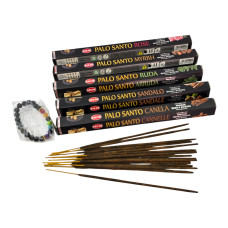 Smudging Indulgence Masala Gift Pack набор благовоний Palo Santo 5 ароматов плюс браслет